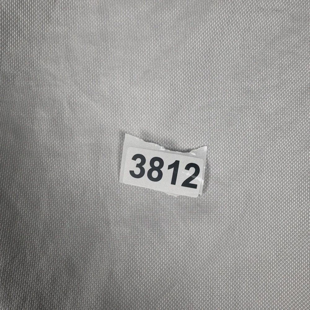 Banana Republic Dress Shirt Mens L Gray Egyptian Cotton Fitted Long Sleeve 3812